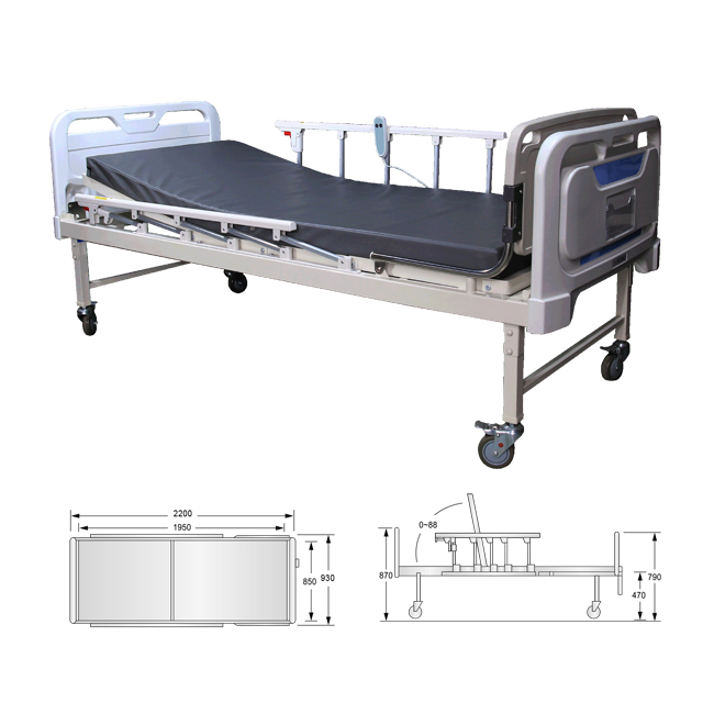 Hospital Bed (motor controlled) 